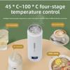 Mini Portable Electric Kettle with Thermostat - 110V US Standard, Ideal for Travel and Office