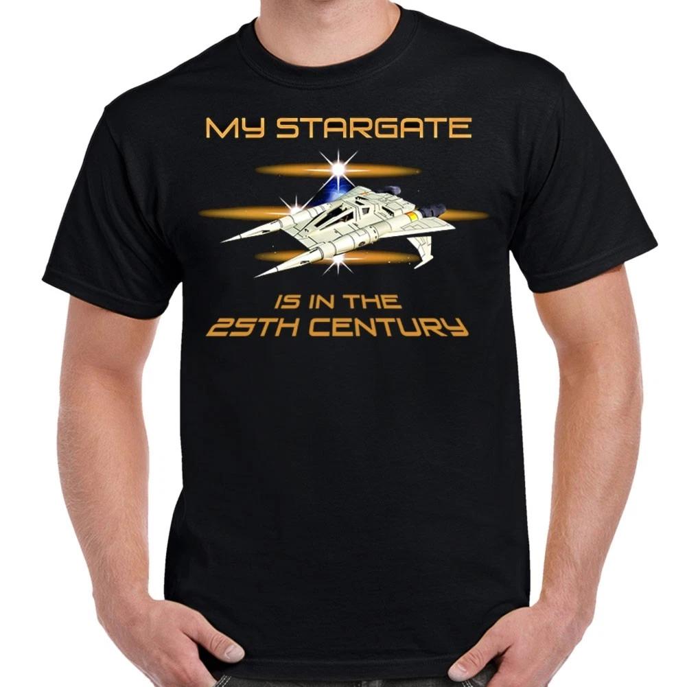 Buck Rogers 25th Century Stargate Adult T-Shirt L