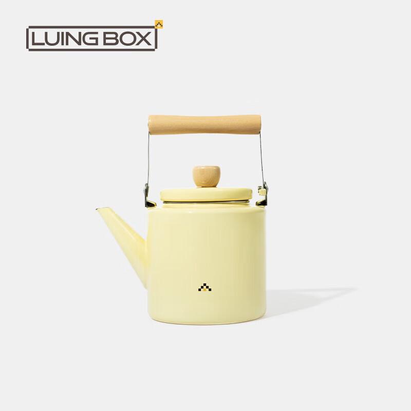 LUING BOX Outdoor Enamel Kettle 2L