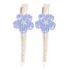 Sakura Flower Hair Clip For Girls Secure Hold Hairpin With Realistic Petals Comfortable Resin Design For Long Wear