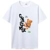 Knight Box Teddy Bear Pattern T Shirt Women Summer Cotton Casual Tshirt Unisex Tops Tees Cartoon Unisex TShirt Streetwear