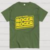Roger Roger Cotton Casual Cool Loose T-Shirt