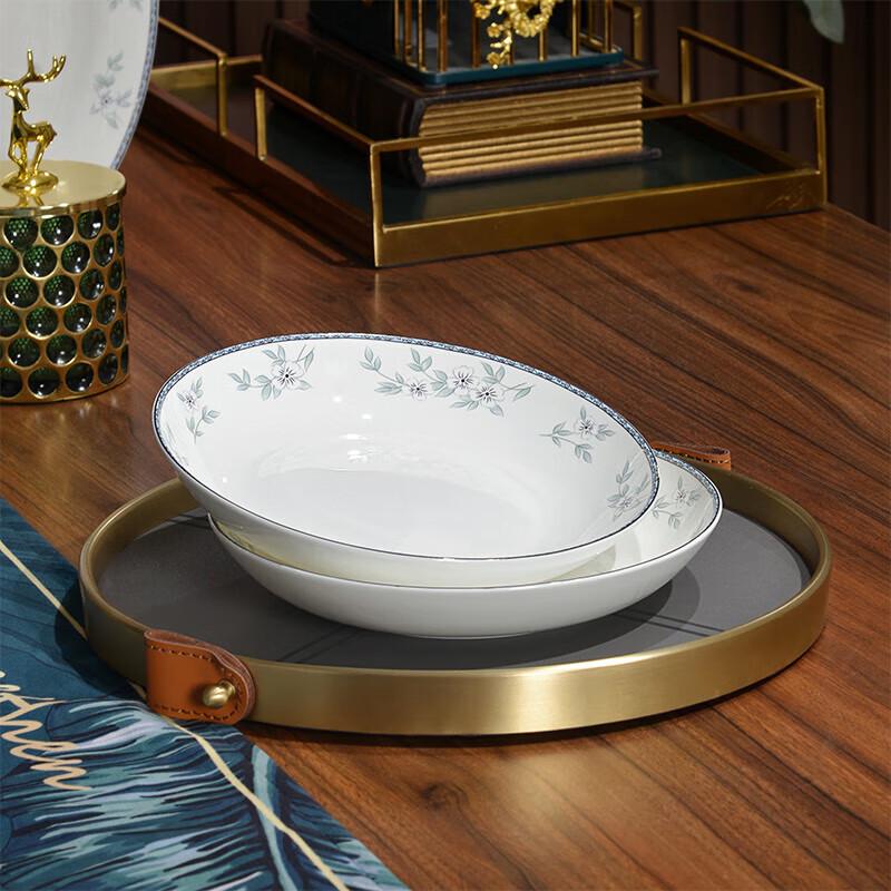 Tang Hui Encounter 29-Piece Bone China Dinnerware Set
