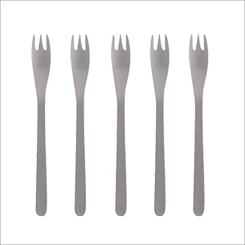 [Sori Yanagi] Cake Fork Set of 5 Stainless Steel – Cutlery
