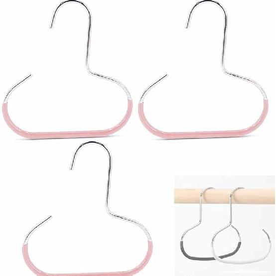 Durable Steel Hangers: Maximize Closet Space with Versatile Storage, Hat Organizer, Stainless Hat Hanger, Hats Rack Closet Organizers Clothes Storage