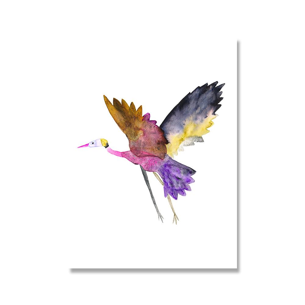 Toucan Watercolor Tropical Rain Forest  Wall Art Canvas Painting Nordic Toucan Posters And Print Picture Living Room Home Decor