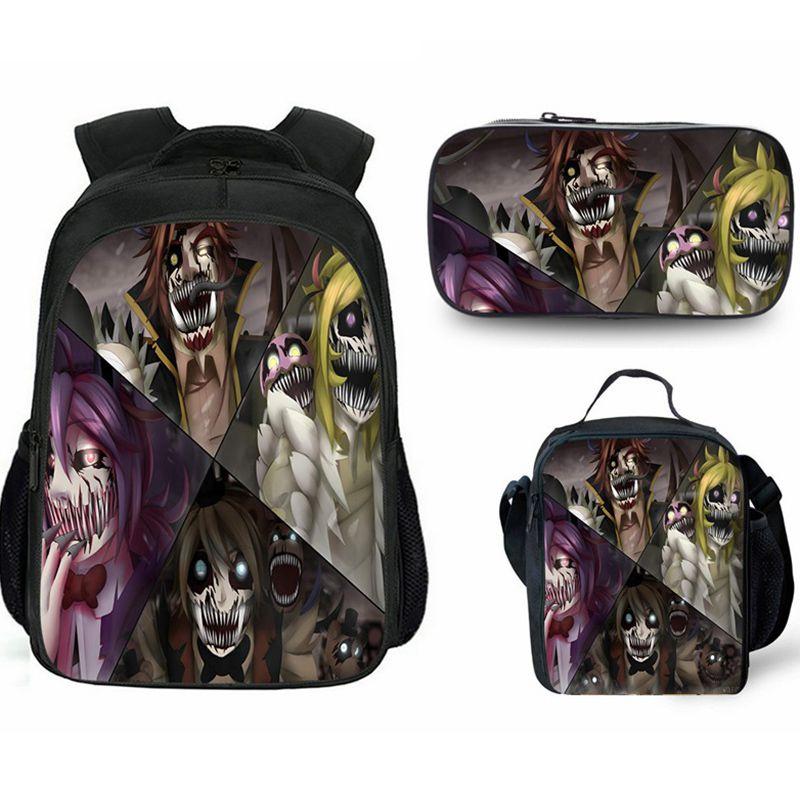 Langlebiger und geräumiger Five Nights At Freddys Rucksack für Schüler