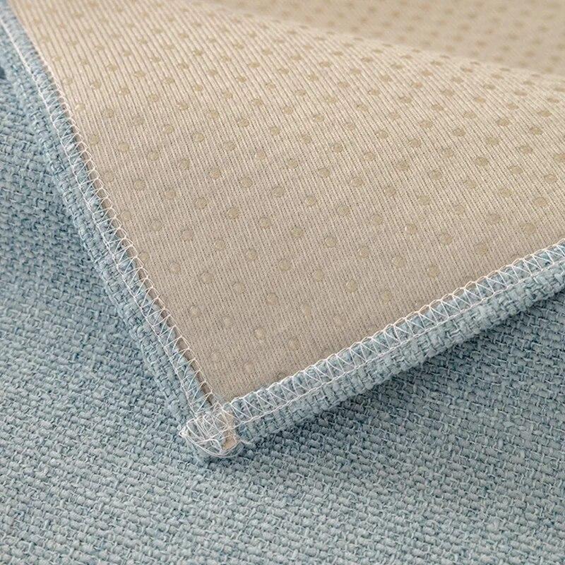 Non-slip Sofa Towel Universal Solid Color Couch Slipcovers Sofa Mat for Living Room 1PC Nordic Chenille Sofa Cover High Quality