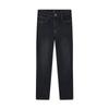Septwolves Men's Silk Blend Washed Casual Straight-Leg Jeans