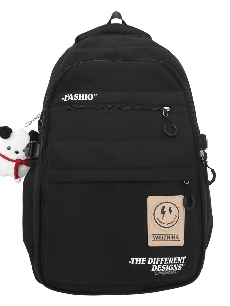 Nylon Fashion Backpack For Students With Feature And Laptop Storage For School Use