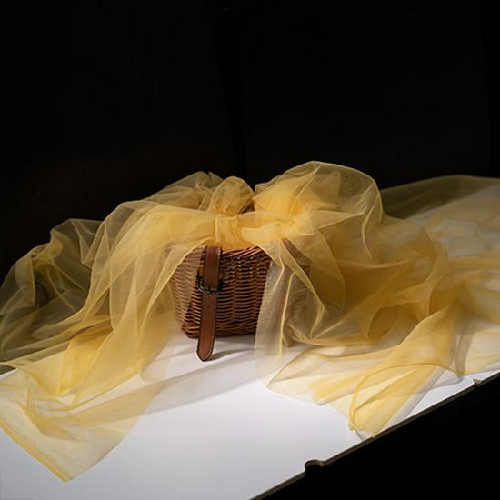 Fairy Mist Soft Tulle Fabric: Handmade Solid Color Lace Veil for Clothing DIY Projects