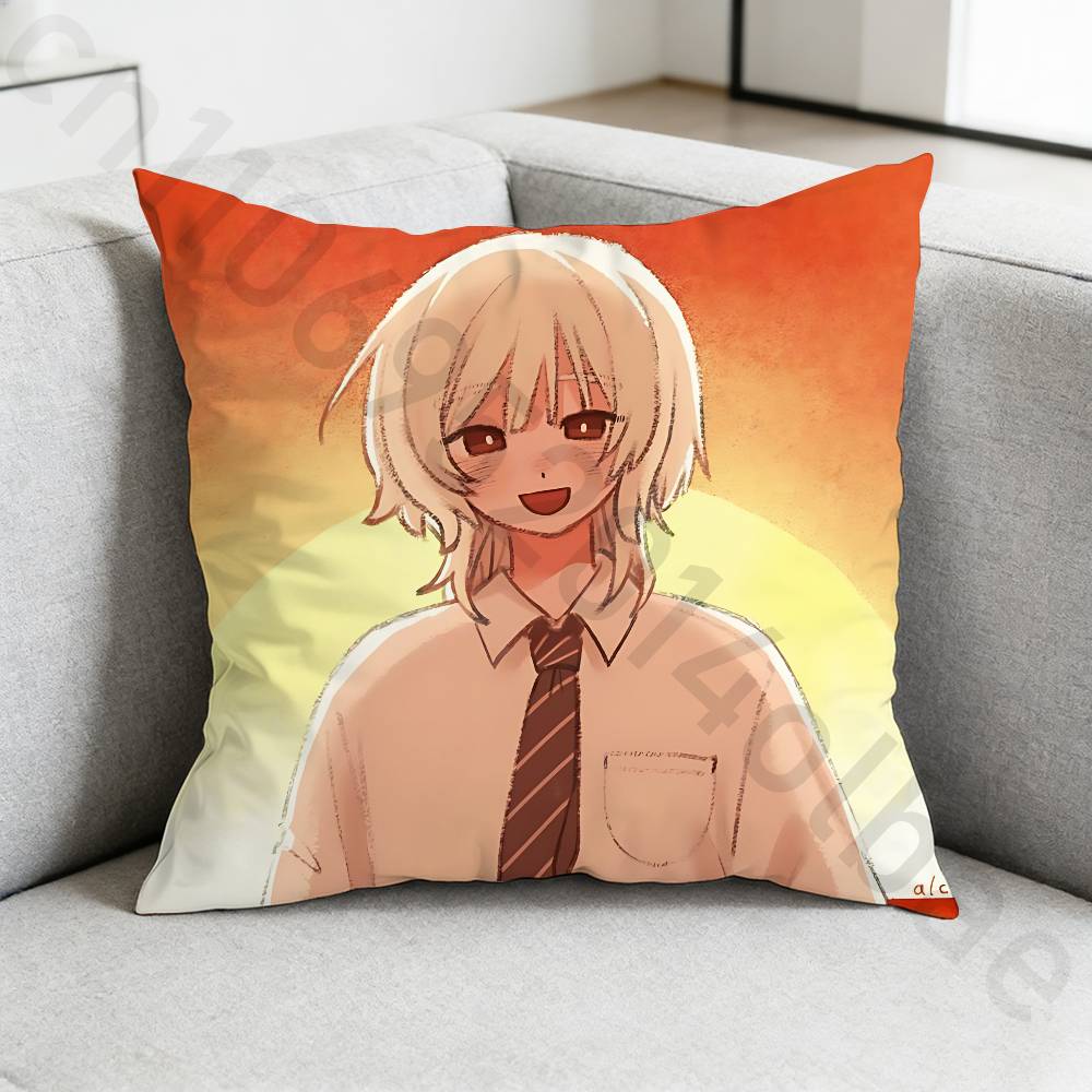 

SSaihate SStation Game Pillow Case Square DoubleSided Printing Short Plush Sofa Cushion Cover Bedroom Bedside Pillow 30x30cm