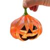 Bright Colors Halloween Shiny Fidget Toy Slow Rebound Pumpkin Shaped Squishy Toy  Anti-stress