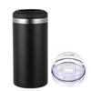 16Oz Cold Insulation Tank 304 Stainless Steel Double Cover Vacuum Spraying Car Cup, Portable Outdoor Beer Cup