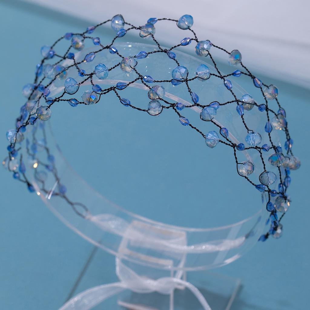 Simulated Pearls Headband Hair Chain for Bridal Wedding Headdress Tiara Jewelry Women Hair Accessories Wedding Noiva Hairbands