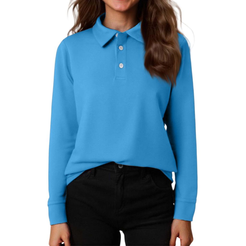 Children's Daily Casual Long-sleeved Gradient Tops T-shirts  Shirts