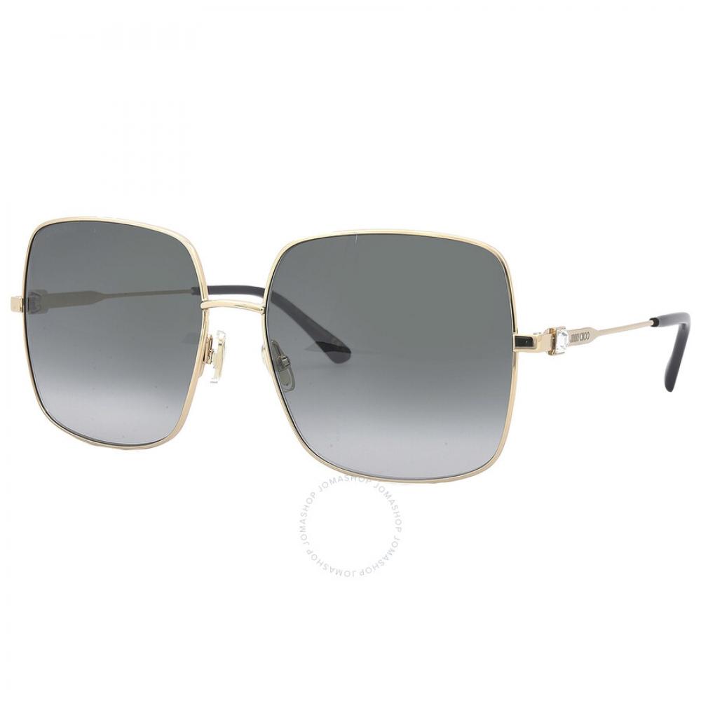 Jimmy Choo Dark Grey Square LadieS SunglaSSeS Lili S 02m2 9o 58