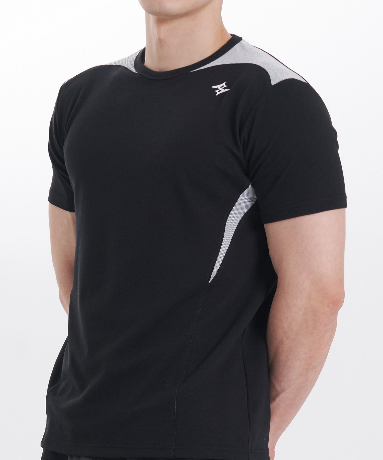 Poder Curveline Muscle Fit T-Shirt [Black] L