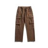 Men's Pure Cotton Maillard Retro Versatile Sports Multi-pocket Overalls for 1111