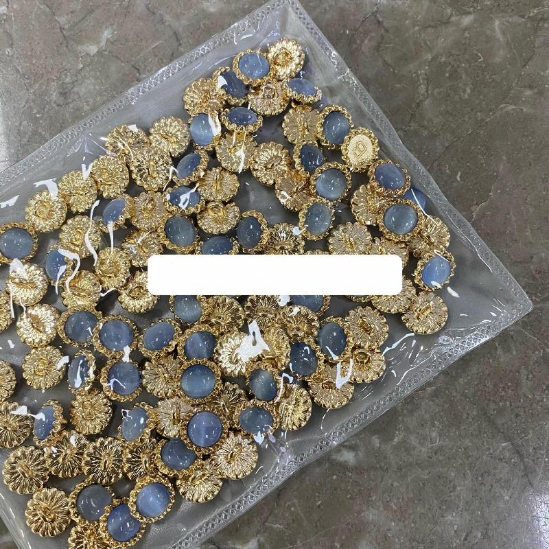 Lot de 10 boutons ronds colorés à tige en plastique de 21/25 mm, pour manteaux, vêtements, accessoires de couture