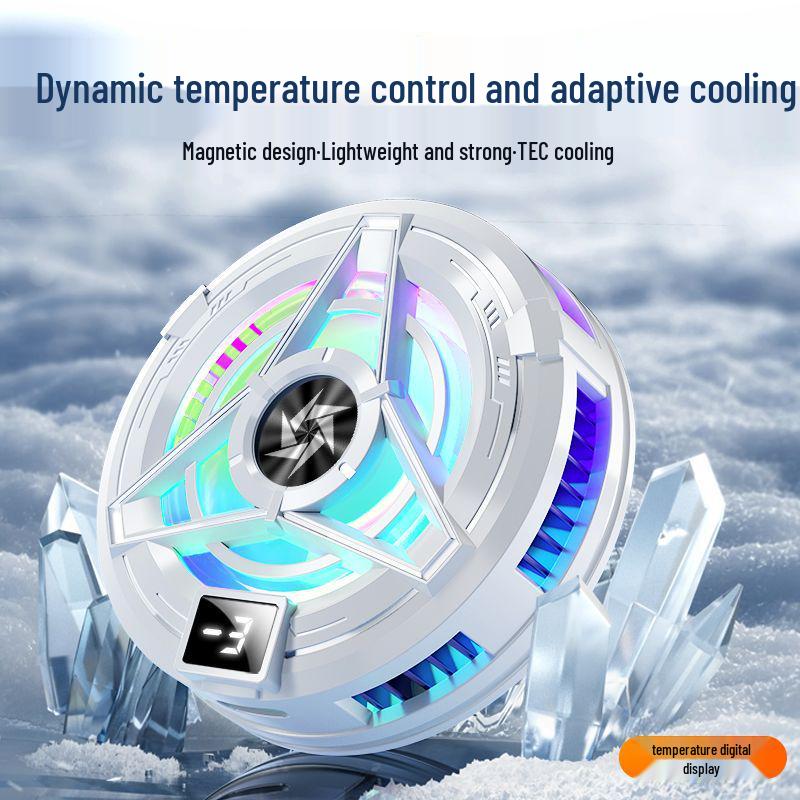 Magnetic Semiconductor Phone Cooler: Icing Refrigeration for Gaming and Streaming