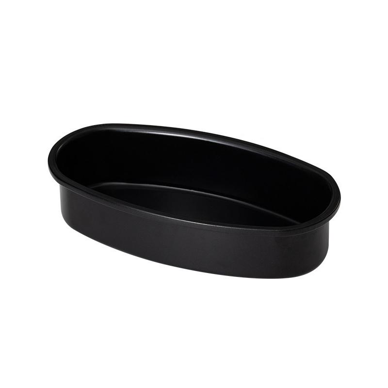 

Овальная форма для хлеба Углеродистая сталь Антипригарная форма для торта Форма для тостов Противень для выпечки торта Форма для выпечки хлеба Кухонные инструменты для выпечки Форма для выпечки чёрный