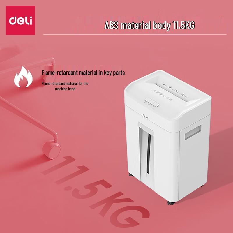 Deli 14436 Level 4 Security Commercial Paper Shredder CN plug (adapter included)