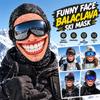 White Mustache Old Man Balaclava Face Mask Ski Mask Hood  Outdoor/Cycling/Pranks/Party