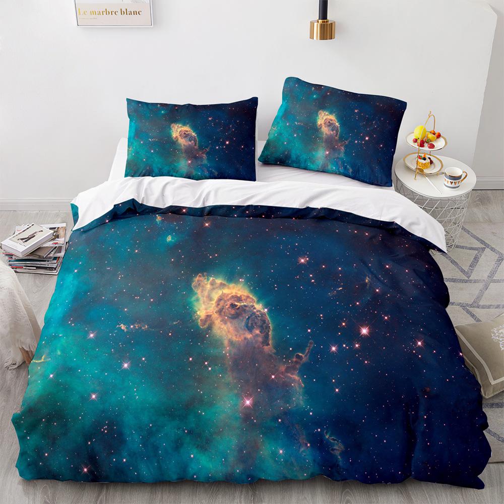 Chinese Bedclothes Single Double Duvet Cover With Pillowcase 3D Kids Beding Set Traditional Queen Comforter Sets Cartoon Birds