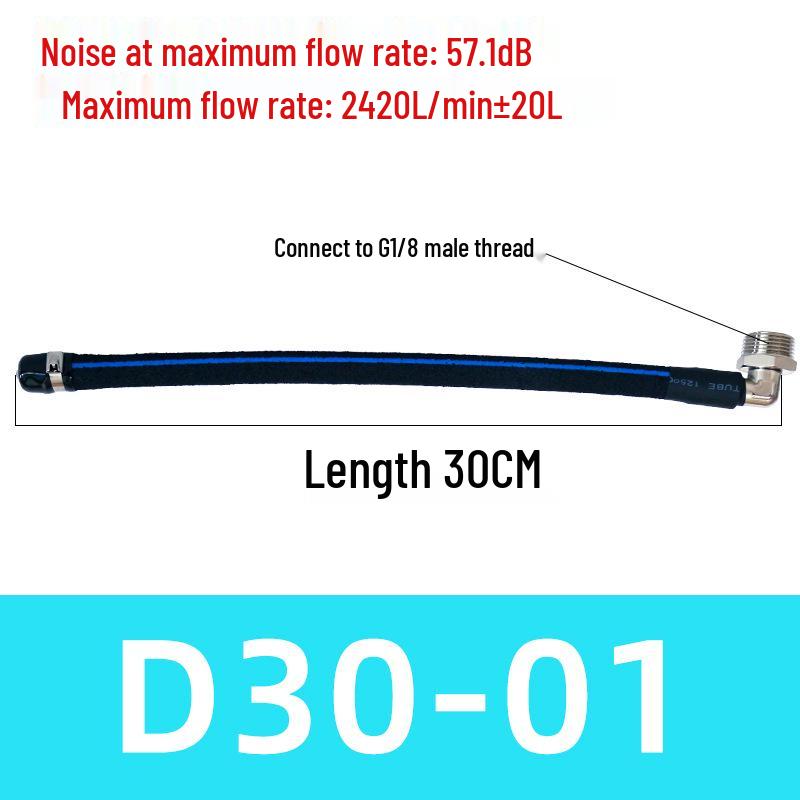 Pneumatic Plastic Solenoid Valve Muffler for Noise Reduction in Air Compressors