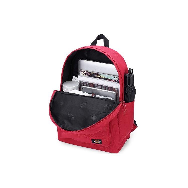 Dickies Classic Printed Large Logo Trendy Large Capacity Backpack Unisex Backpacks Red 164U90LBB63RD01