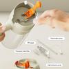 470/650Ml 2 In 1 Oil Spray Bottle With Pour Spout Leakproof Multifunctional Large Capacity Glass Oiler Kitchen Cooking Accessory
