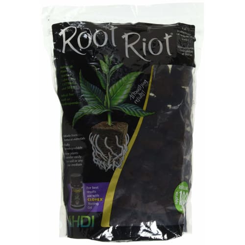 Root Riot Plugs, 100 Cubes