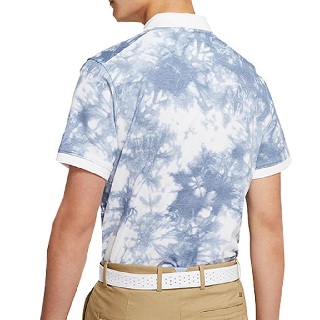 Nike Sports Golf Short Sleeve Polo Shirt Men Tops White Blue CI9770-100
