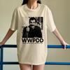 Camiseta Phil Dunphy WWPDD ¿Qué Haría Phil Dunphy? Camiseta Programa de TV Divertida 90s Retro Vintage Camisetas Gráficas Mujer Unisex Algodón