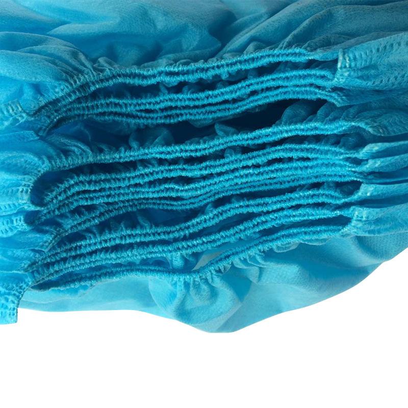 100Pcs Disposable Non-Slip Shoe Covers Thick Nonwoven Arctic-Proof Degradable for Home Hospital Visits Banya Sauna Protection