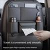 2Pcs Car Seat Back Organizer High Capacity Multi Pocket Storage Bag Anti Kick Mat Wear Resistant Auto Interior Accessories