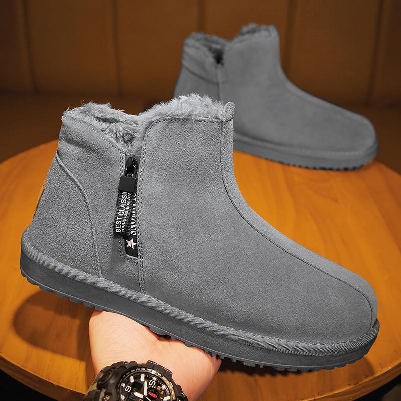 Fashion2024 Men Winter Snow Boots Warm Waterproof Sneakers Outdoor Activities Fishing Boots Male Footwear Men Shoes Fishing Boots Men