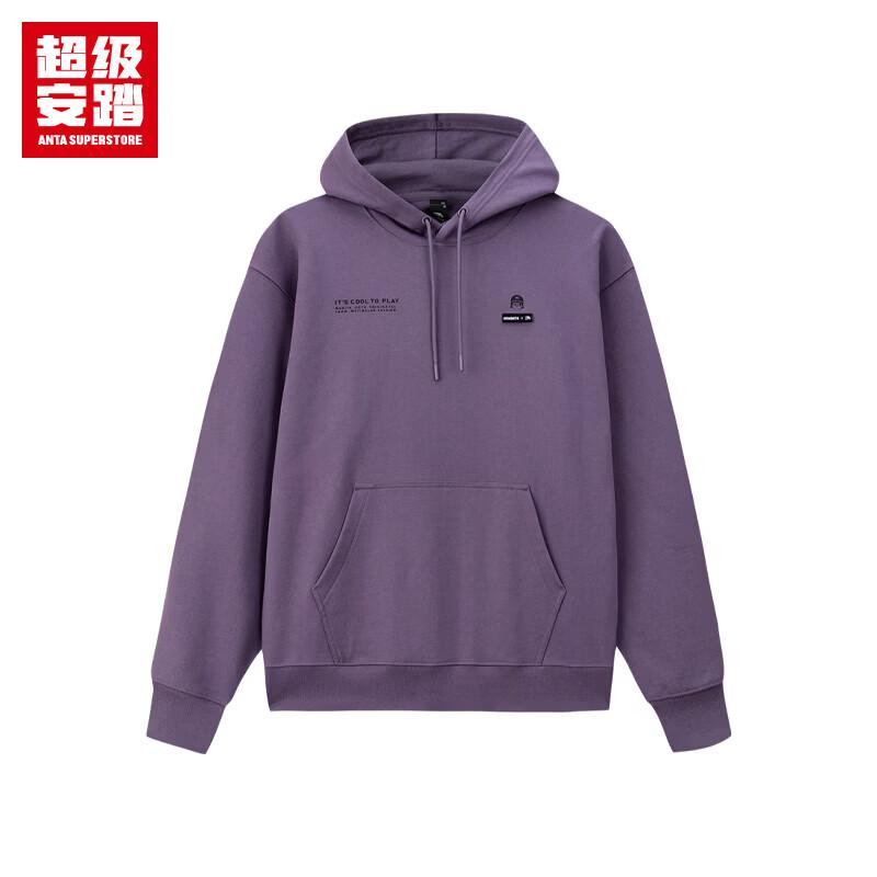 Anta x Hi MONITA Unisex Hooded Pullover Sweatshirt L