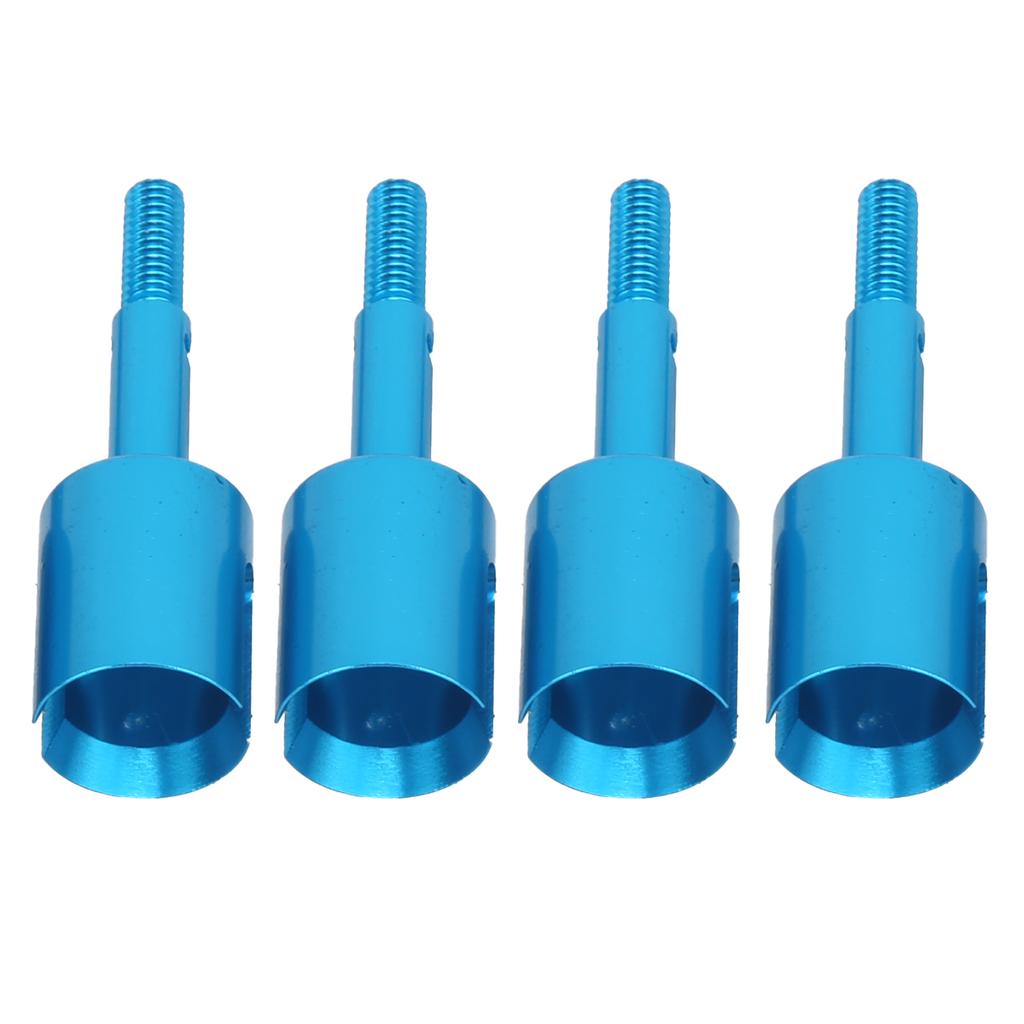 4Pcs RC Aluminum Alloy Front Rear Wheel Axle Cup for Tamiya TT01 RC Car Upgrade Parts