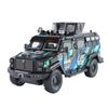 1/24 Sword Toothed Tiger Armored Vehicle Alloy Model Car Toy Diecasts Metal Casting Sound and Light Car Toy for Children Vehicle