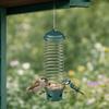 Squirrel Proof Hanging Hummingbird Feeder Metal Birds Food Catcher  Garden Decoration