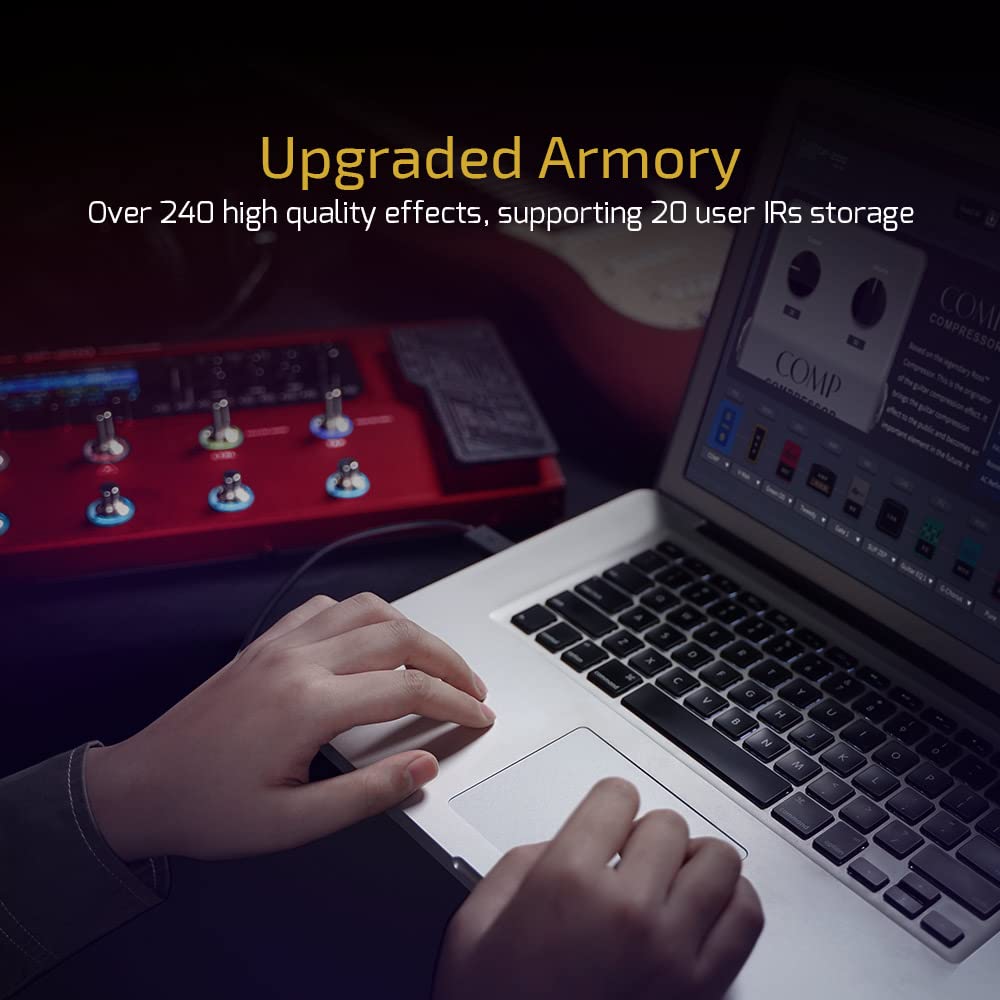 Valeton GP-200R Multi-Effector (Red Version)