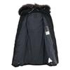 TATRAS [Domestic Regular/2010 Model] LTRL23A4581 CIMA Wool and Silk Fur Hooded Down Jacket Coat 02 blackUsed