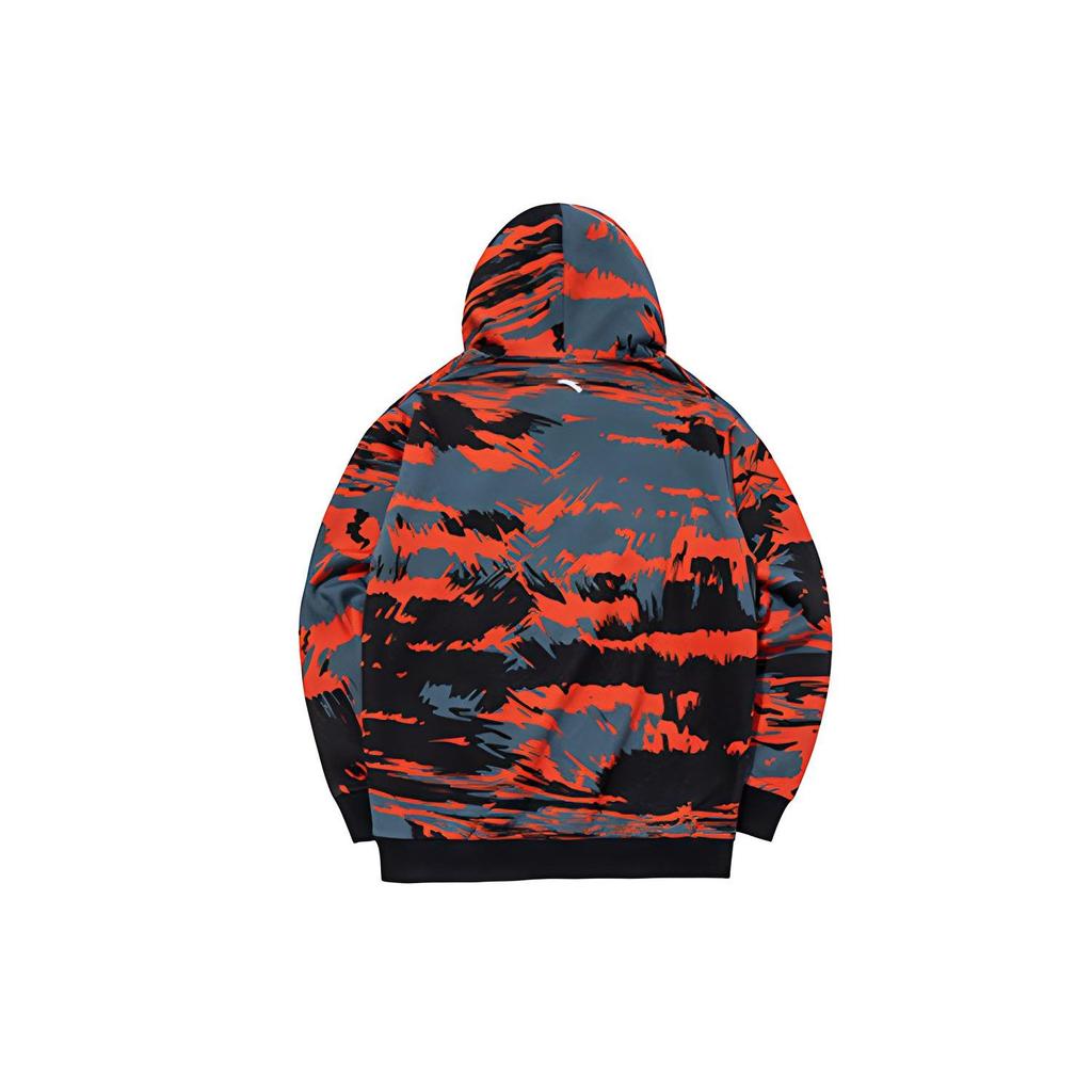 Anta Basketball Series Fleece Warm Casual Long Sleeve Hoodie Men hoodies Sky-Gray 152141706-2