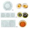 Silicone Mold Fondant Cake Lace Embossed Cake Mold Sugar Lace Mat Cake Decorating Tool Embossing Mat 3 Styles