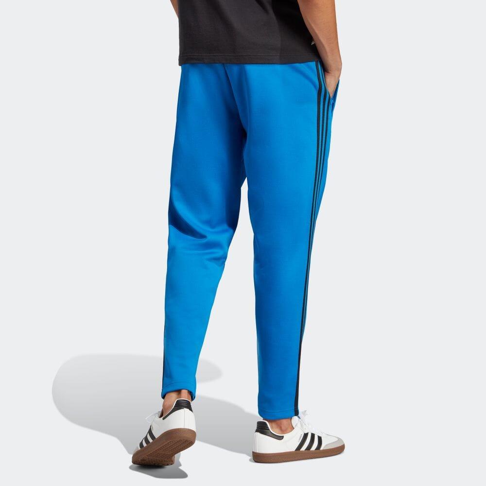 Adidas Originals Trefoil Embroidered Straight-Leg Track Pants Men Bottoms Bright-Blue IA2464