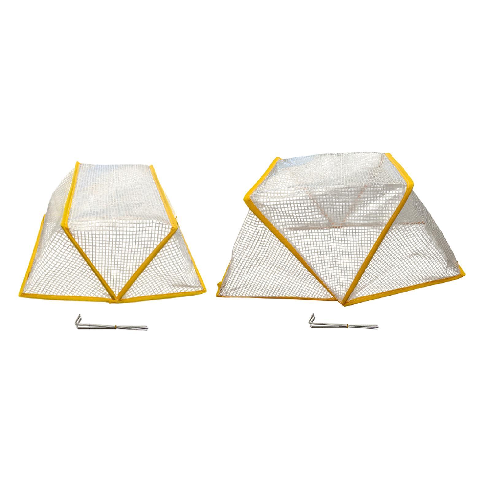 Garden Plants Cover Raised Garden Beds Portable Sunshade Plant Net Cage Guard 49cmx38cmx22cm