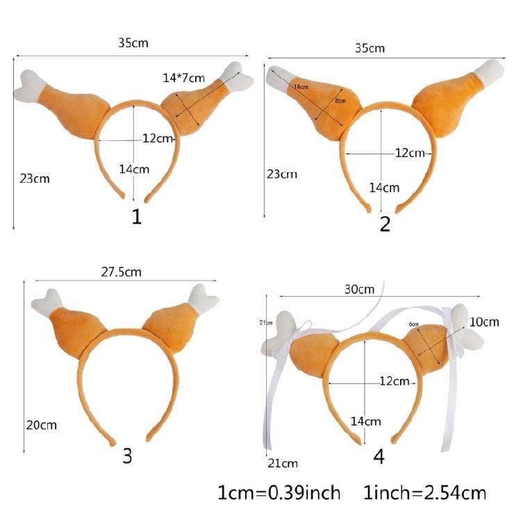 Thanksgiving Headband Cosplay Costume Props Headdress Adult Funny Accessories