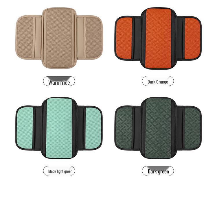 Universal Car Armrest Pad: Heightening & Storage Solution for Central Elbow Rest